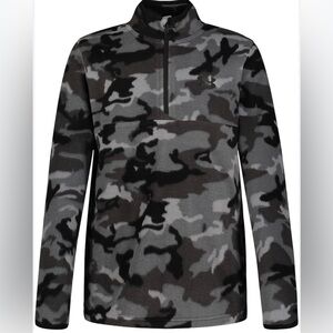 Under Armour Black and Gray Camo Pullover